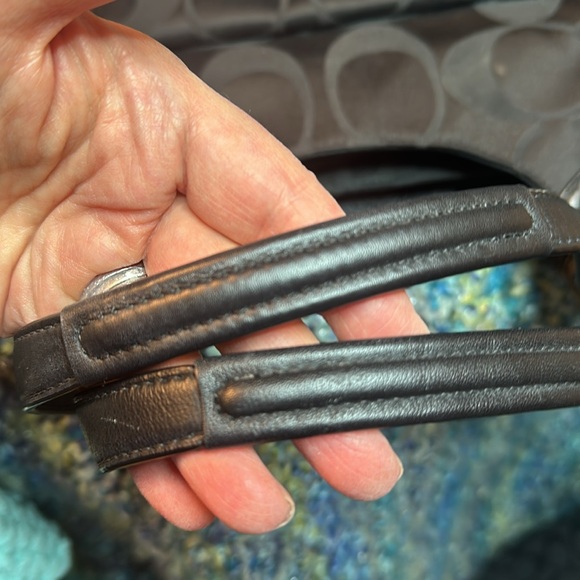 Authentic Coach classic bag with wallet and check book cover - Picture 13 of 14